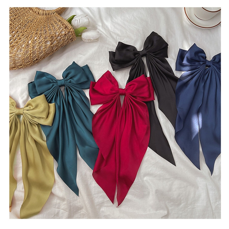 リボンバレッタ 大きい リボンヘアアクセサリー | shoppinggo | 詳細画像17 