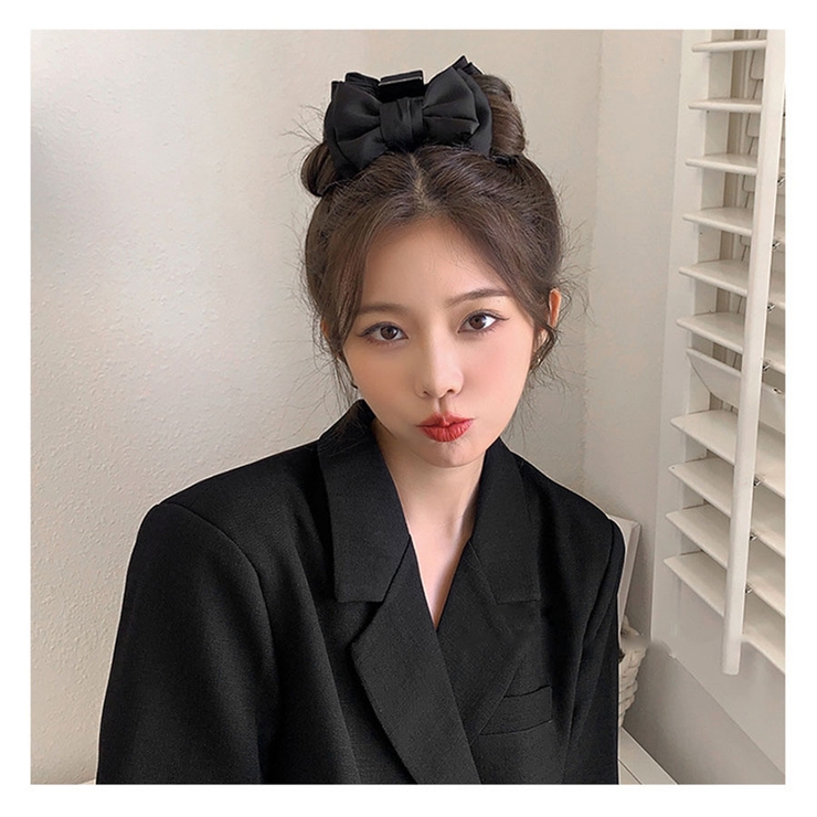 ヘアアクセサリー リポン ヘア爪 クランプ かわいい オシャレ 髪飾り | shoppinggo | 詳細画像7 