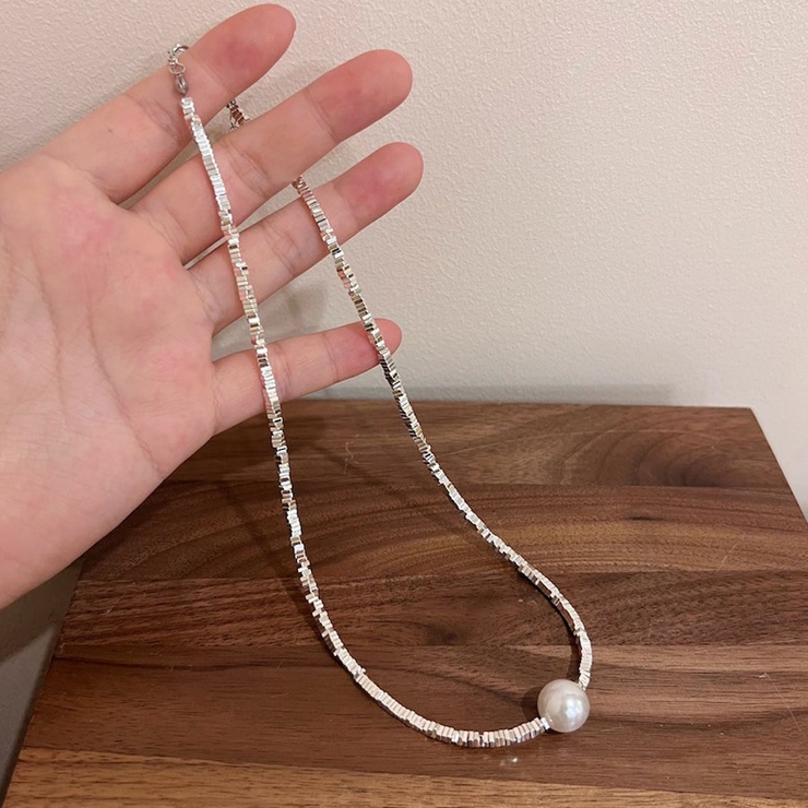 パールネックレス チョーカー フェイクパール | shoppinggo | 詳細画像6 