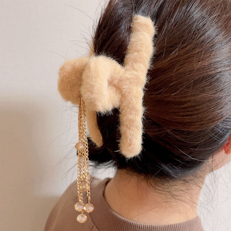 ヘアクリップ もこもこ 4タイプ | shoppinggo | 詳細画像7 