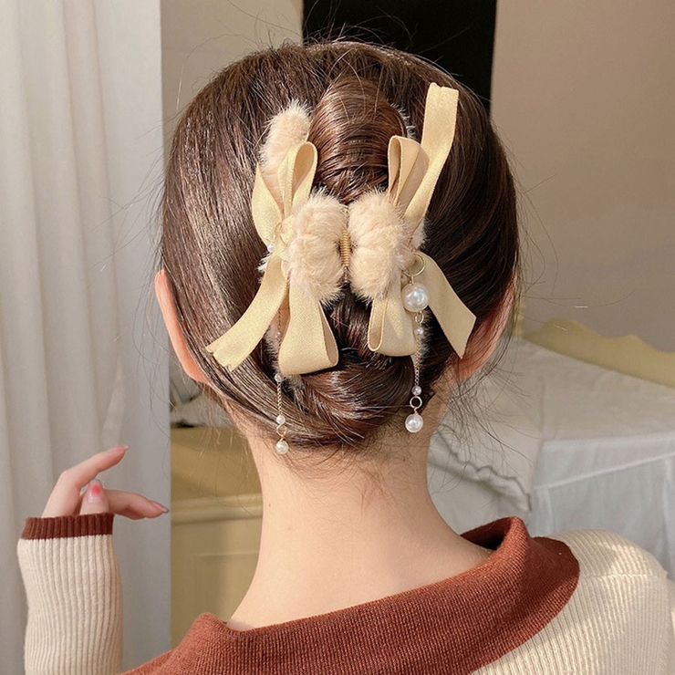 ヘアクリップ もこもこ 4タイプ | shoppinggo | 詳細画像9 