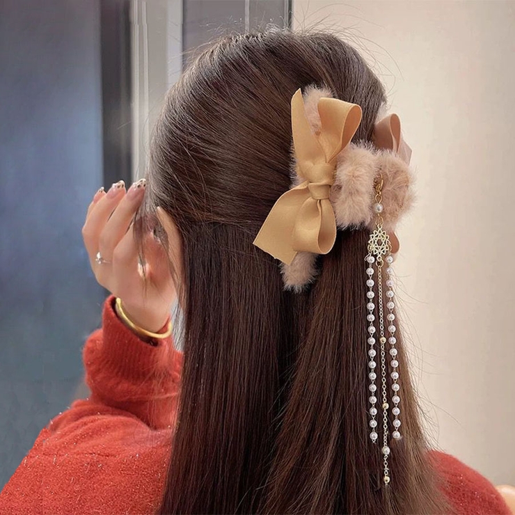 ヘアクリップ もこもこ 4タイプ | shoppinggo | 詳細画像17 