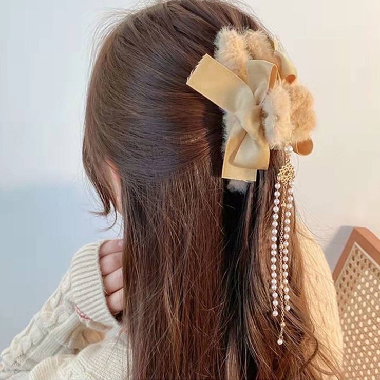 A3 | ヘアクリップ もこもこ 4タイプ | shoppinggo