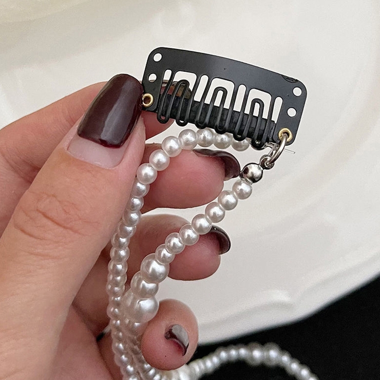 パール ヘアアクセサリー ヘアアレンジ | shoppinggo | 詳細画像3 