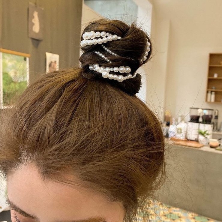 パール ヘアアクセサリー ヘアアレンジ | shoppinggo | 詳細画像7 