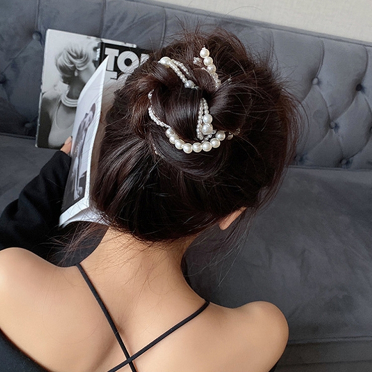 パール ヘアアクセサリー ヘアアレンジ | shoppinggo | 詳細画像11 