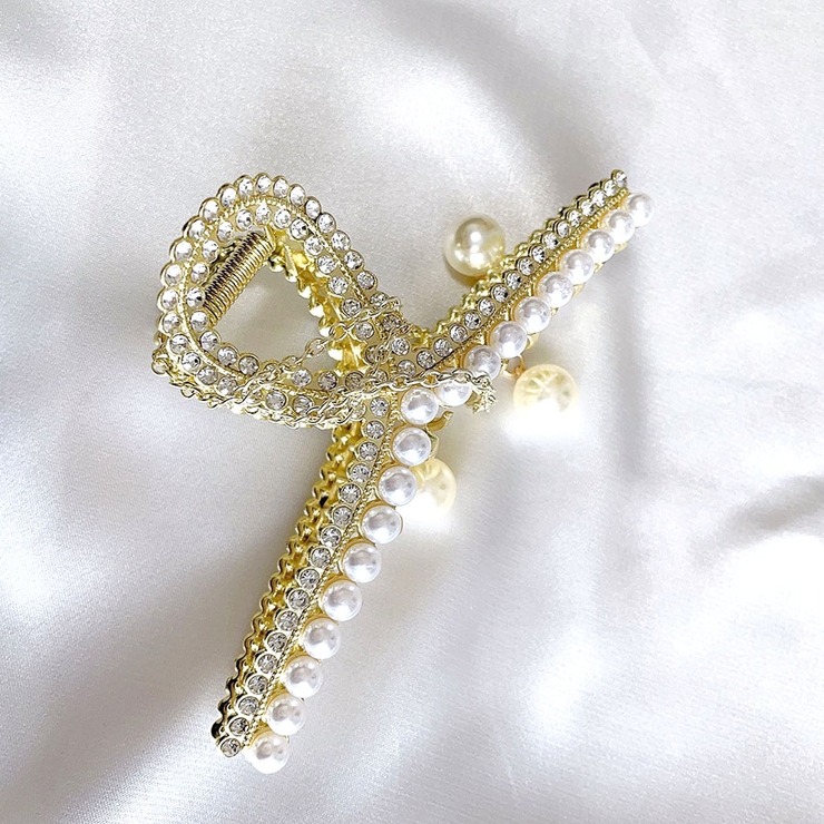 ヘアクリップ ゆらゆらチェーン付き 髪留め | shoppinggo | 詳細画像8 