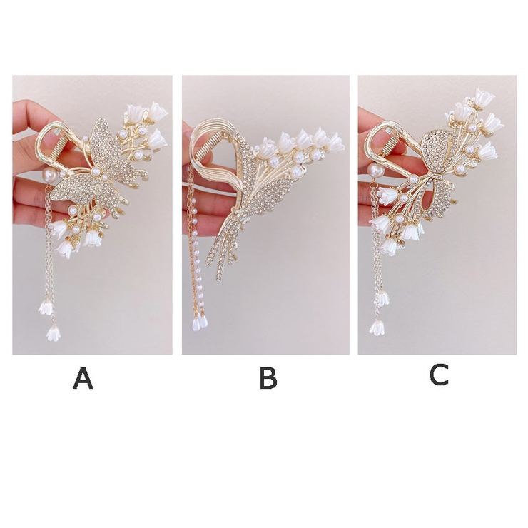 ヘアクリップ 髪留め 髪飾り[品番：JRKW0004167]｜shoppinggo