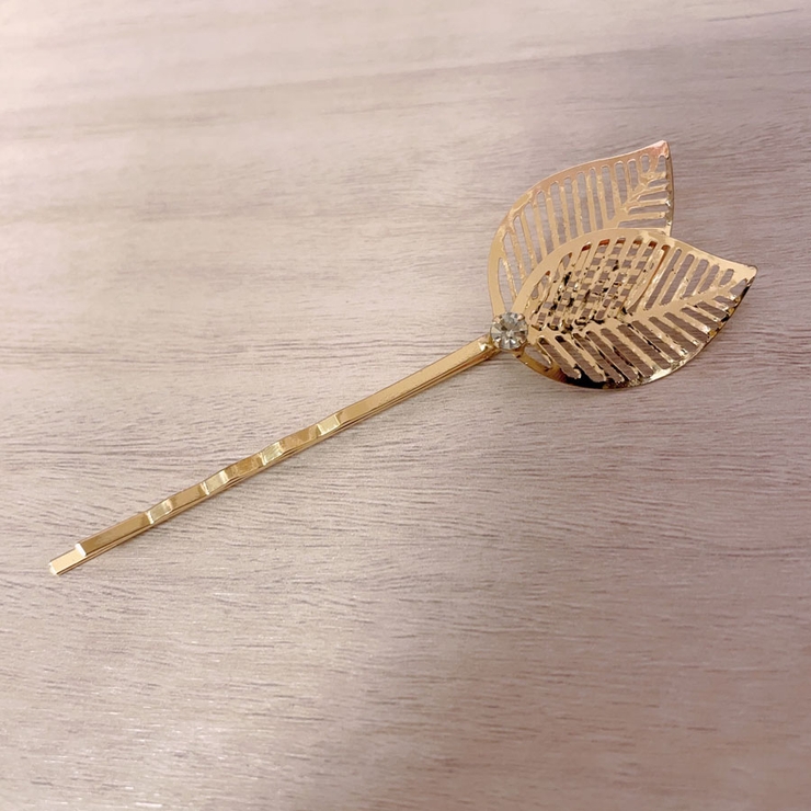 ヘアピン葉 1点入り キラキラヘアピン | shoppinggo | 詳細画像6 