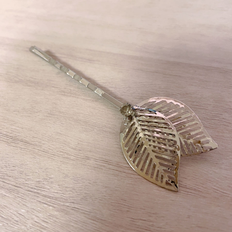 ヘアピン葉 1点入り キラキラヘアピン | shoppinggo | 詳細画像7 