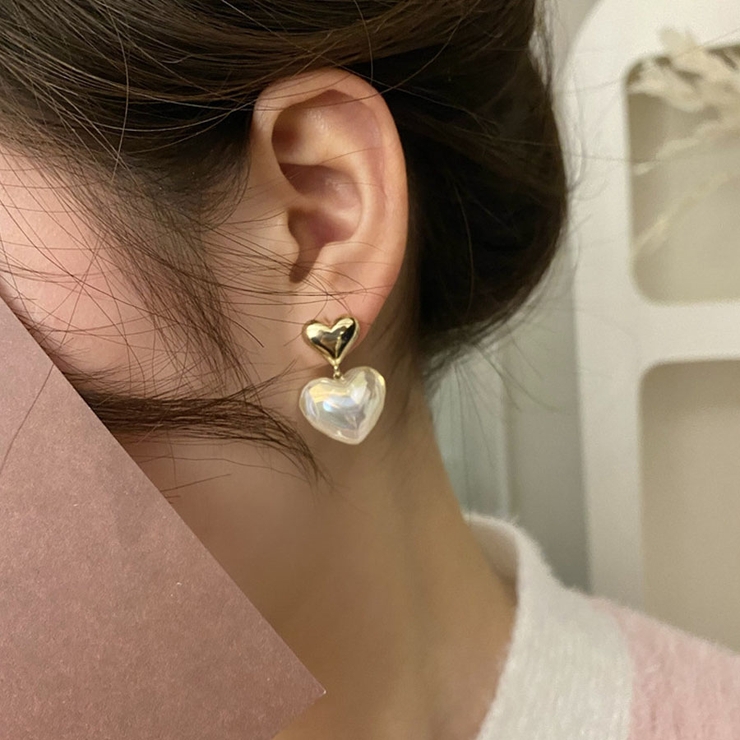ピアス ハート キラキラ | shoppinggo | 詳細画像7 