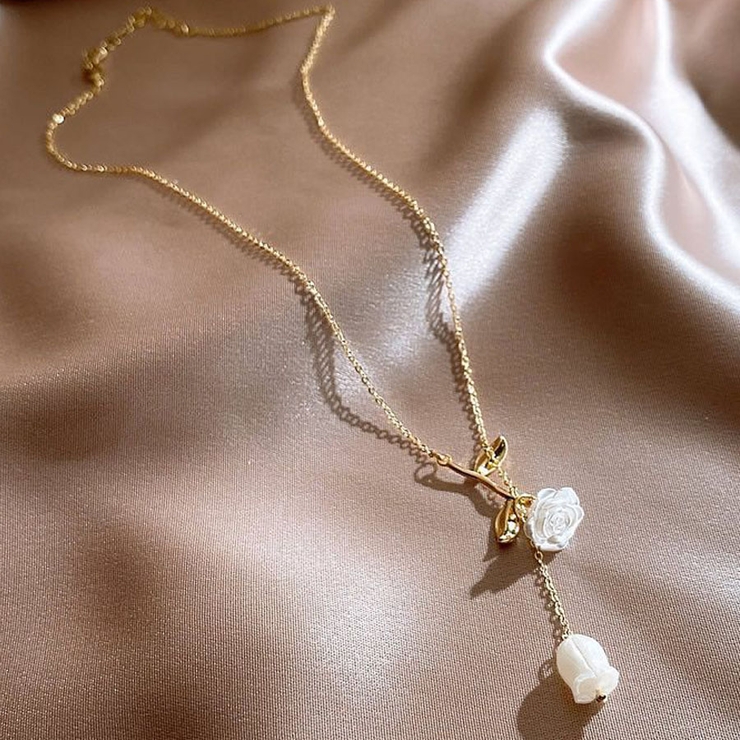 ネックレス バラ Y字ネックレス | shoppinggo | 詳細画像6 