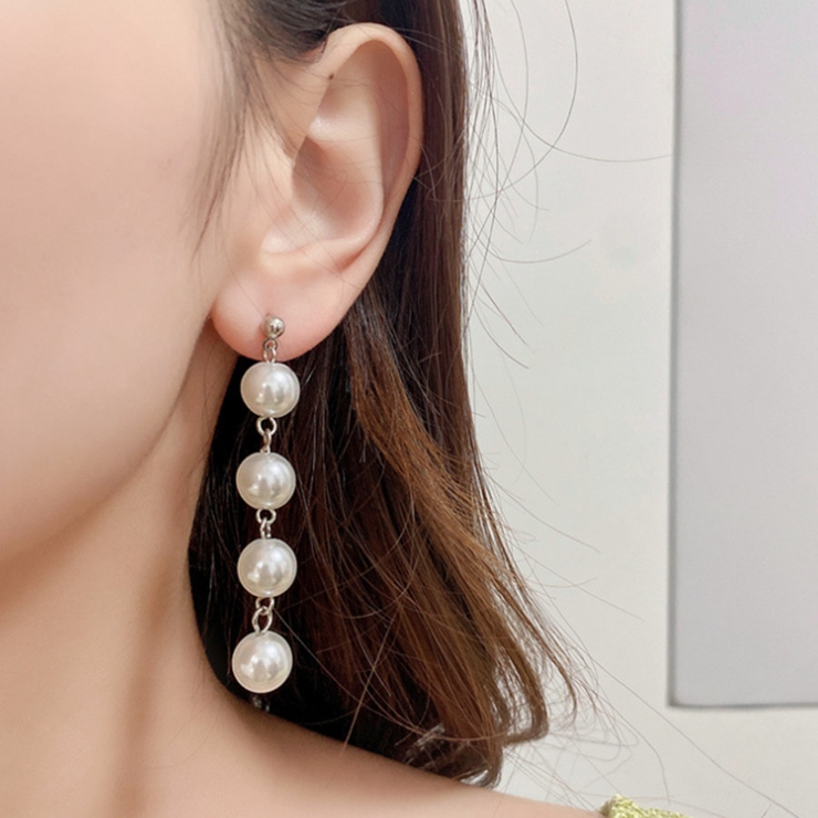 揺れる ピアス パール | shoppinggo | 詳細画像13 