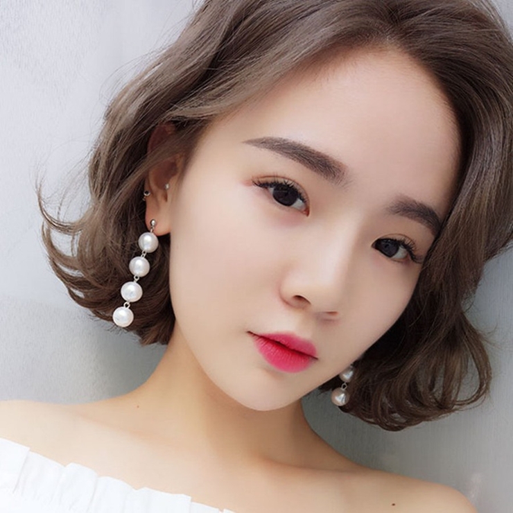 シルバー | 揺れる ピアス パール | shoppinggo