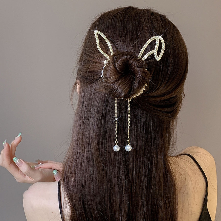 受注975 ミニヘアクリップ　ハンドメイド　ヘアアクセサリー　ゆらゆら　ストーン 受注975 ミニヘアクリップハンドメイドヘアアクセサリーゆらゆらストーン