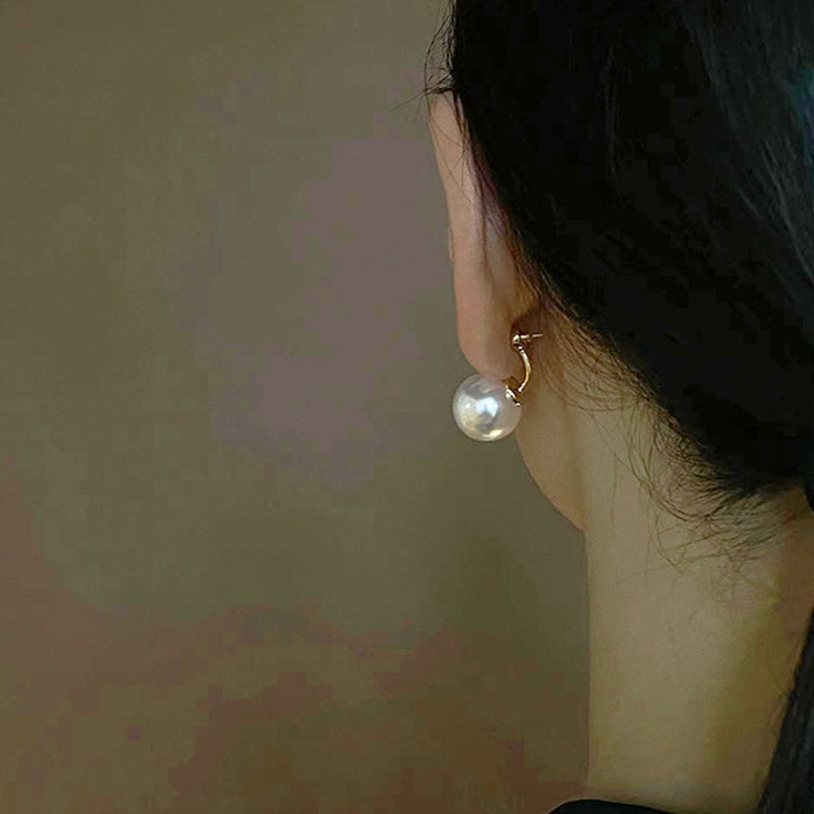 パールピアス 結婚式 おしゃれ[品番：JRKW0004203]｜shoppinggo