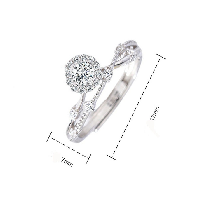 指輪 オープンリング ラインストーン | shoppinggo | 詳細画像2 