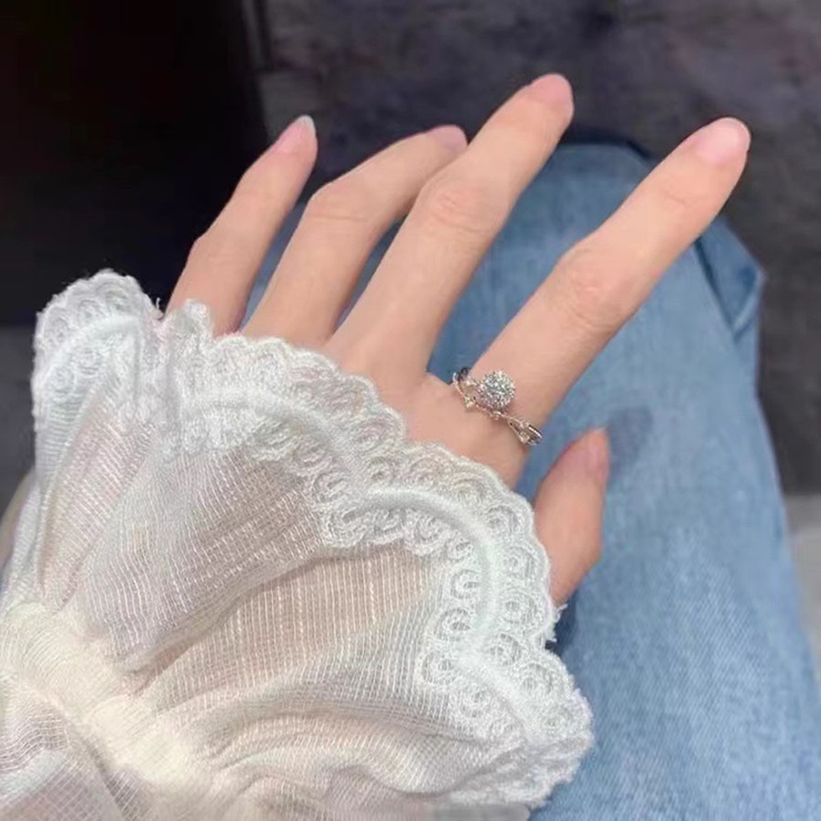 指輪 オープンリング ラインストーン | shoppinggo | 詳細画像7 