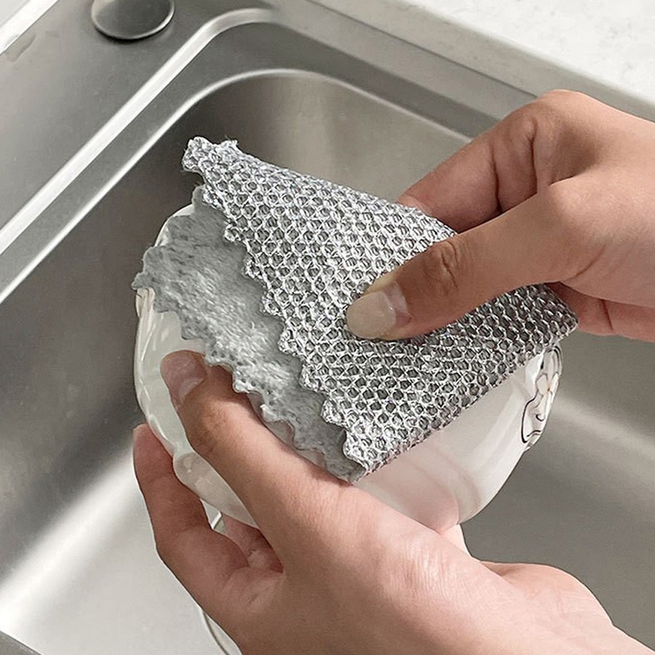 キッチンクロス 4枚セット リバーシブル | shoppinggo | 詳細画像9 