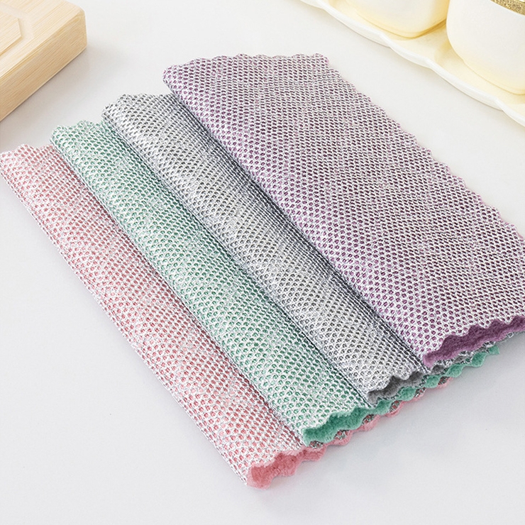 4枚セット | キッチンクロス 4枚セット リバーシブル | shoppinggo