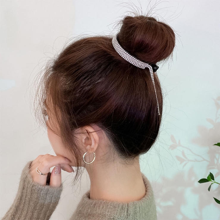 ヘアクリップ お団子クリップ ポニーリング | shoppinggo | 詳細画像8 
