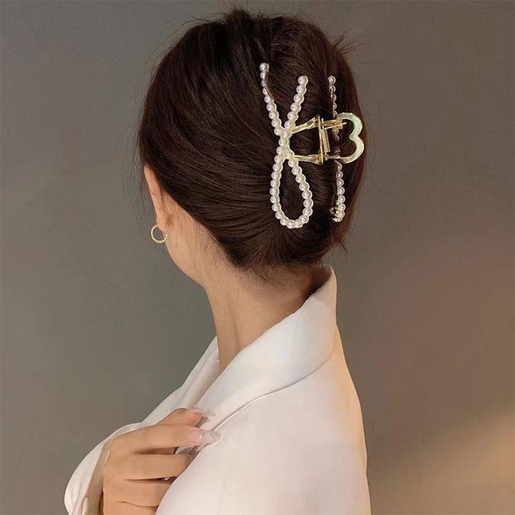 キラキラヘアピン クリップ 花 | shoppinggo | 詳細画像1 