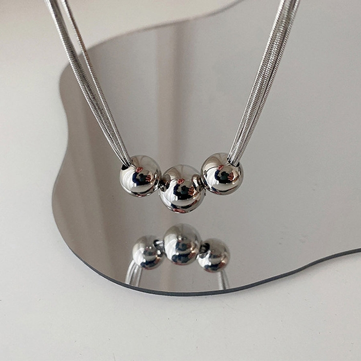 新作商品 チェーンチョーカー 5連 ネックレス[品番：JRKW0002835 アクセサリー