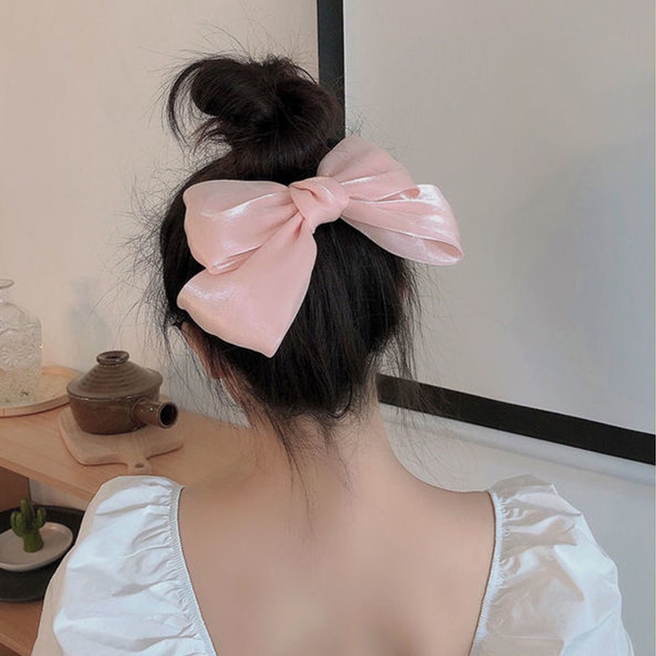 リボンバレッタ ヘアクリップ ヘアアクセ | shoppinggo | 詳細画像13 