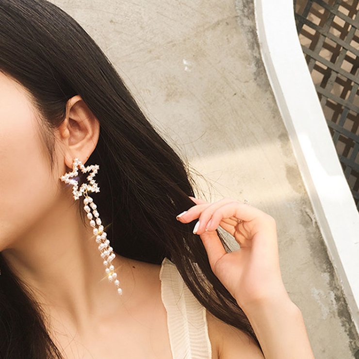 ピアス ロングピアス パール | shoppinggo | 詳細画像4 
