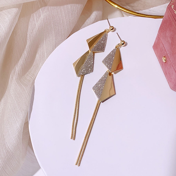 ロングピアス レディース ぶら下がり | shoppinggo | 詳細画像4 