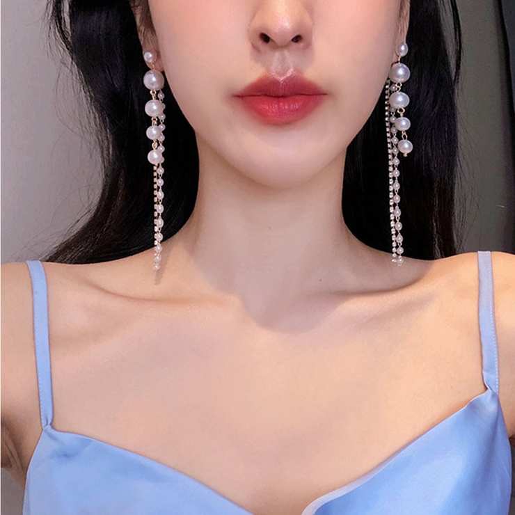 ピアス パール ロングピアス[品番：JRKW0002160]｜shoppinggo