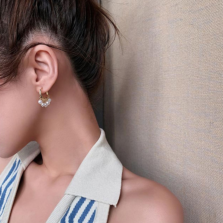 ピアス リングピアス パール | shoppinggo | 詳細画像9 