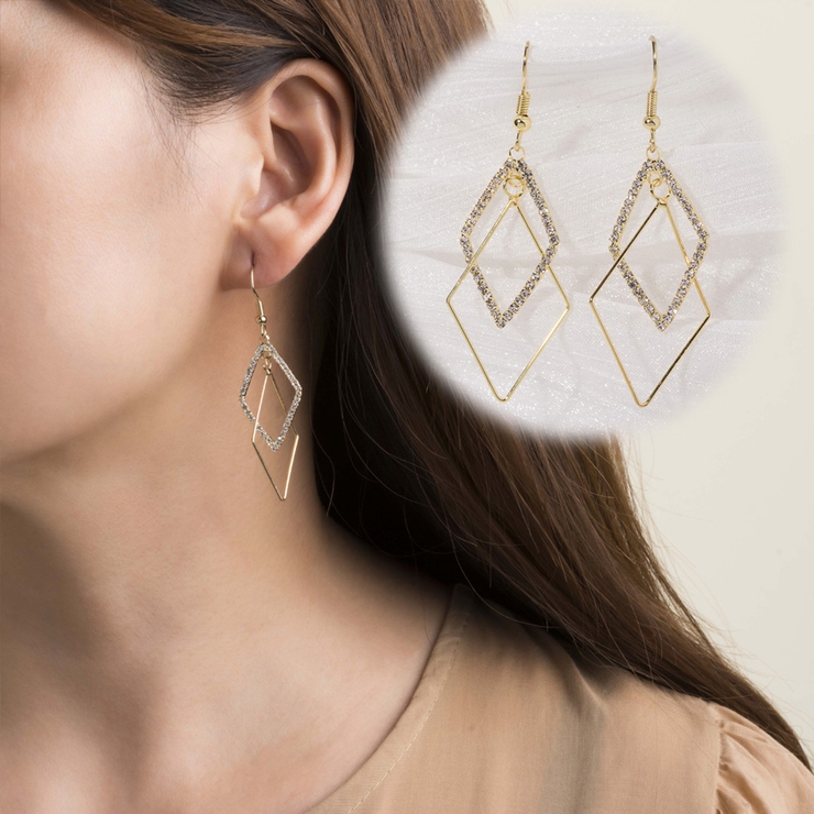 セール　LILYS オーバルシェルロングピアス バタフライパールロングピアス | STELLAR HOLLYWOOD-ステラ