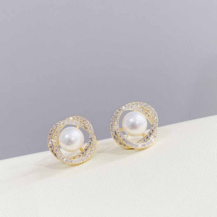 スタッドピアス パールピアス | shoppinggo | 詳細画像2 