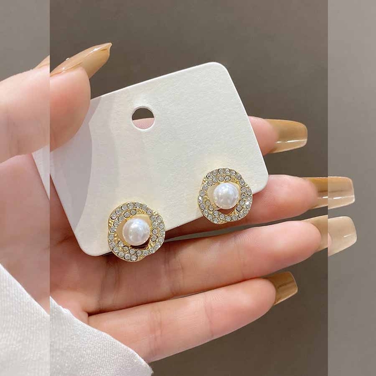 スタッドピアス パールピアス | shoppinggo | 詳細画像3 