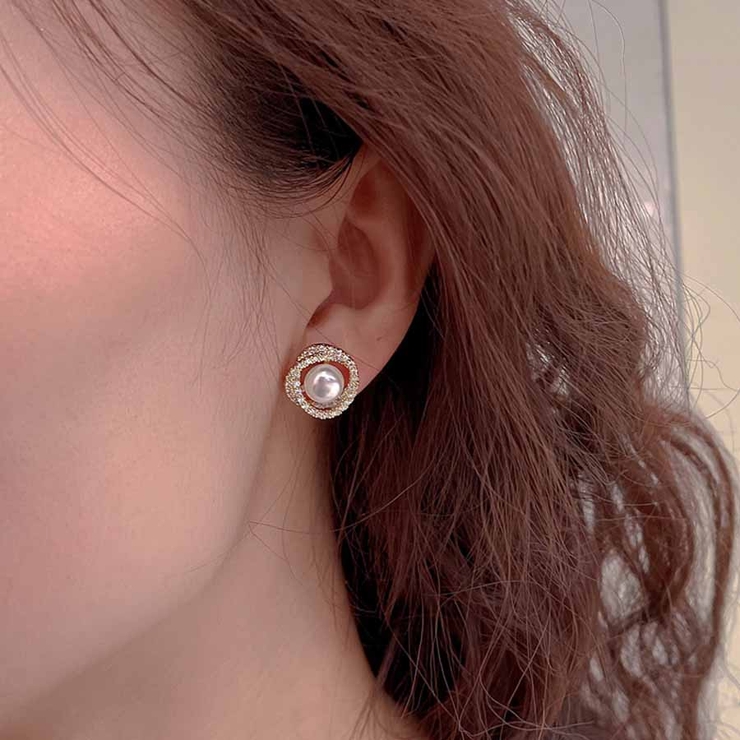 ゴールド | スタッドピアス パールピアス | shoppinggo
