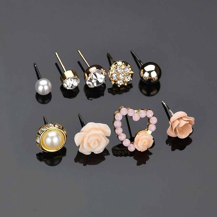 ピアスセット 9点セットピアス スタッドピアス[品番：JRKW0002270 