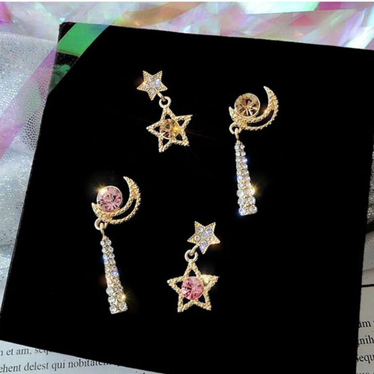星月ピアス パール ピアス[品番：JRKW0002892]｜shoppinggo
