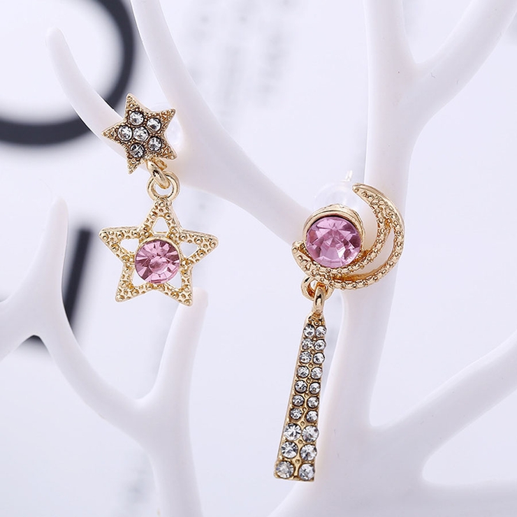星月ピアス パール ピアス [品番：JRKW0002892]｜shoppinggo（ショッピングゴー）のレディースファッション通販｜SHOPLIST（ショップリスト）