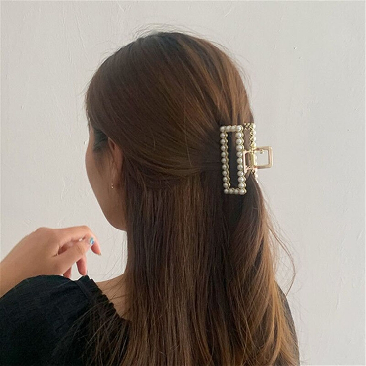 ヘアクリップ バンスクリップ パール付 | shoppinggo | 詳細画像11 