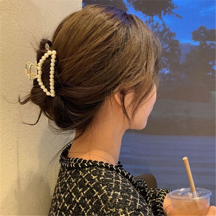 ヘアクリップ バンスクリップ パール付 | shoppinggo | 詳細画像12 