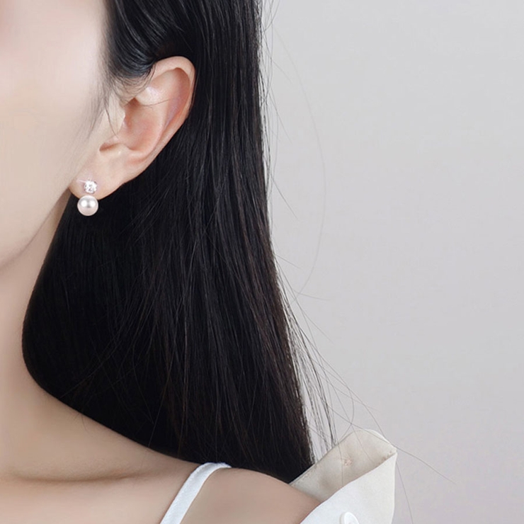ピアス パール スタッドピアス | shoppinggo | 詳細画像4 