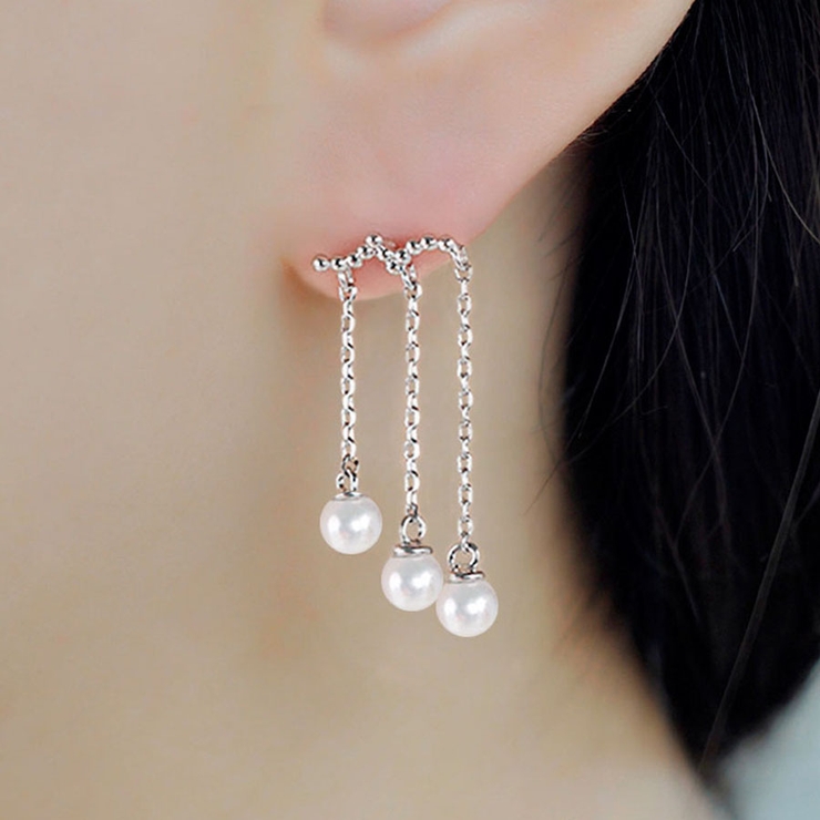 ピアス パール 揺れる | shoppinggo | 詳細画像9 