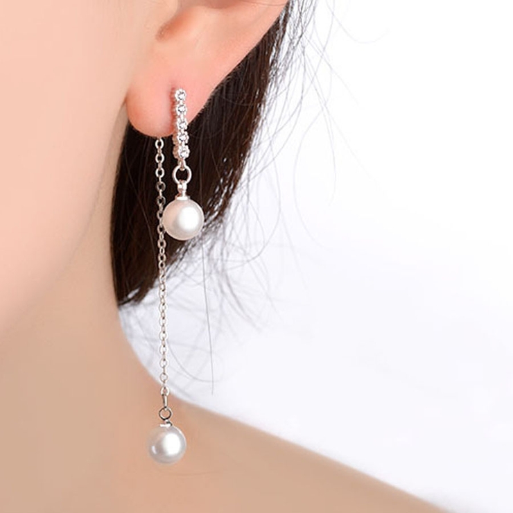 ピアス パール ロング | shoppinggo | 詳細画像8 