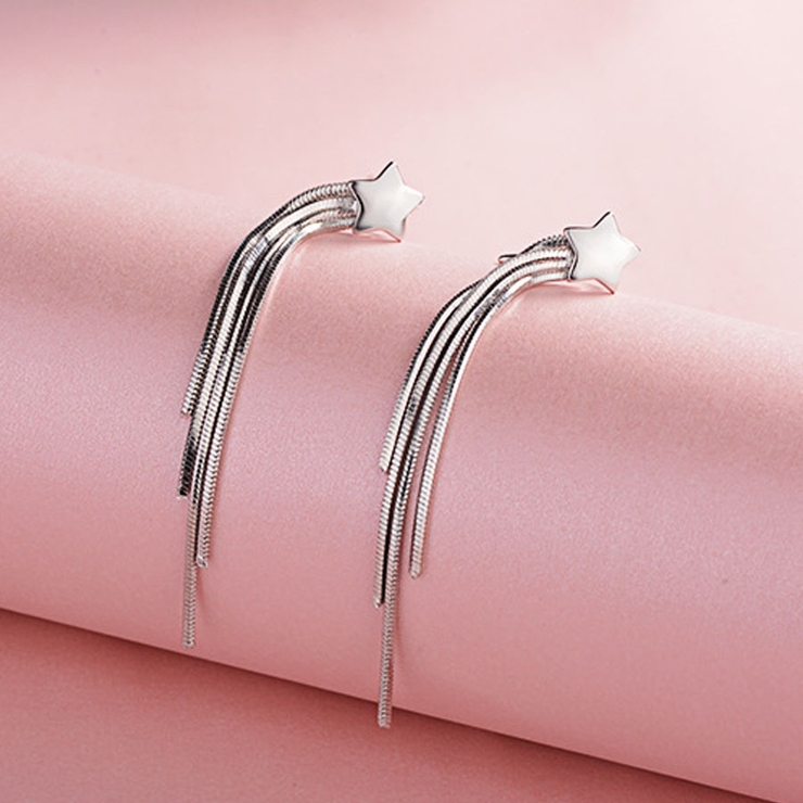 フックピアス 揺れる ロングピアス | shoppinggo | 詳細画像6 