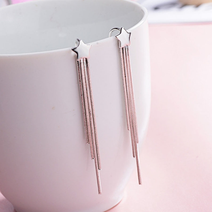フックピアス 揺れる ロングピアス | shoppinggo | 詳細画像7 