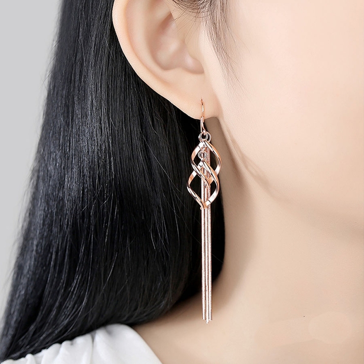 フックピアス 揺れる ロングピアス | shoppinggo | 詳細画像7 
