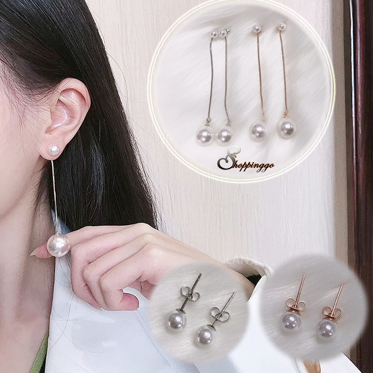 ピアス パール ロング | shoppinggo | 詳細画像1 