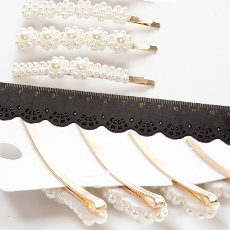 ヘアピン ヘアクリップ パールビーズヘアピン | shoppinggo | 詳細画像3 