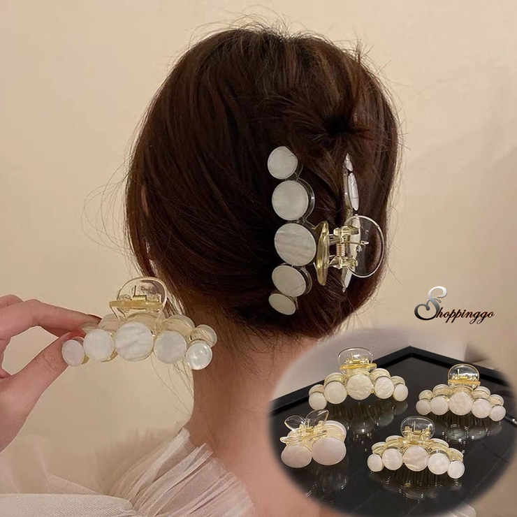 バンスクリップ ヘアクリップ 大粒 | shoppinggo | 詳細画像1 
